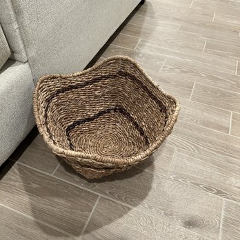World Market - this basket can fit 3 toss pillows. - Furniture Stores Near Me - Fresno, California World Market - this basket can fit 3 toss pillows. - Furniture Stores Near Me - Fresno, California