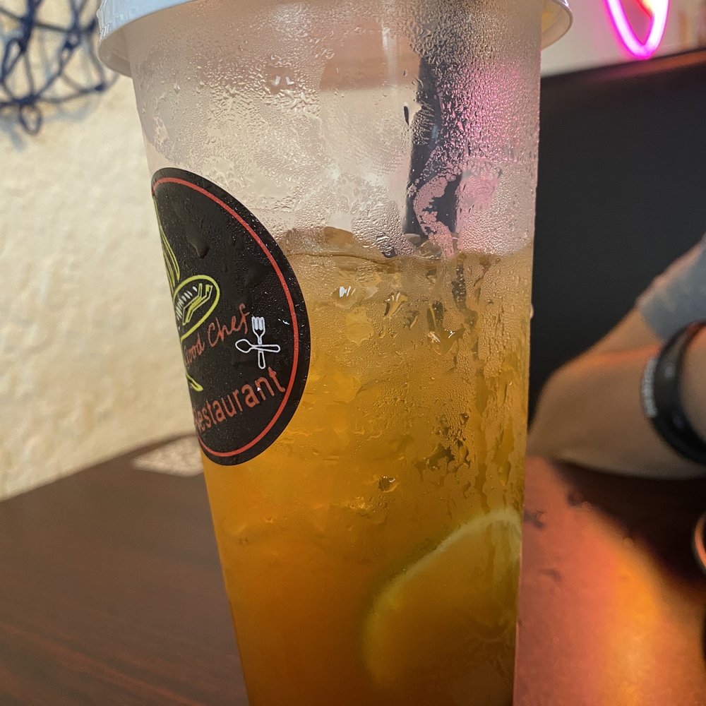 Good Chef Restaurant - Mango tea with boba - Asian Fusion Near Me - Miami, Florida Good Chef Restaurant - Mango tea with boba - Asian Fusion Near Me - Miami, Florida