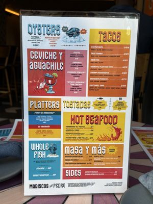 Menu photo 5 Mariscos San Pedro Chicago, IL
