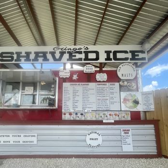 Gringos's Shaved Ice - So clean, great shaded area. - Shaved Ice Near Me - San Marcos, Texas