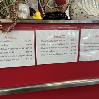 Golden Duck - Specials 10/29/25 - Seafood Near Me - Honolulu, Hawaii