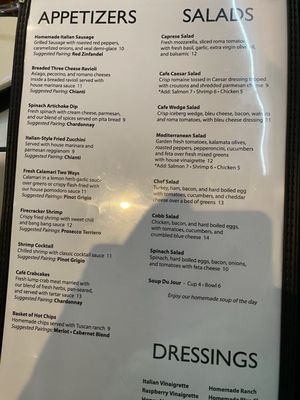 Menu photo 8 Cafe Pasta Greensboro, NC