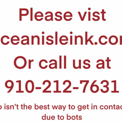 Ocean Isle Ink & Piercing - Vist us at our website or call us at (910)-212-7631
oceanisleink.com