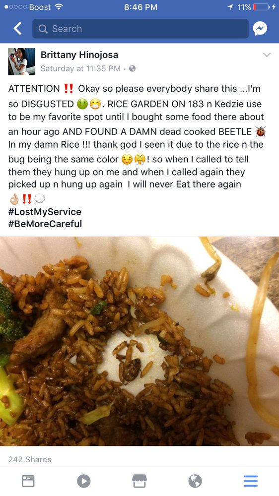 RICE GARDEN 40 Reviews Chinese 18234 Kedzie Ave, Hazel Crest, IL