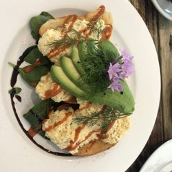 Greenhouse Cafe - Chilli scrambled eggs