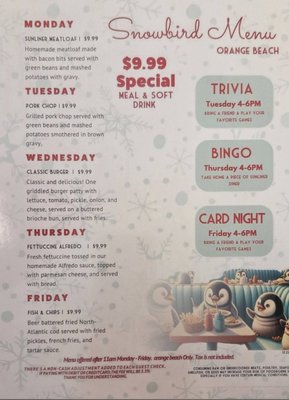 Menu photo 3 Sunliner Diner Orange Beach, AL