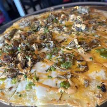 Cien Agaves - Cheese Crisp w/Carnitas - Mexican Near Me - Chandler, Arizona Cien Agaves - Cheese Crisp w/Carnitas - Mexican Near Me - Chandler, Arizona