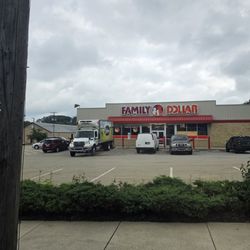 Family Dollar Store - The Front View