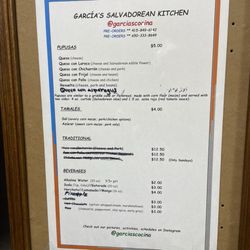 Garcia's Salvadorean Kitchen