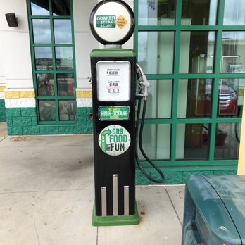 Quaker Steak & Lube - Gas pump at the front door - Steakhouses Near Me - Triadelphia, West Virginia Quaker Steak & Lube - Gas pump at the front door - Steakhouses Near Me - Triadelphia, West Virginia