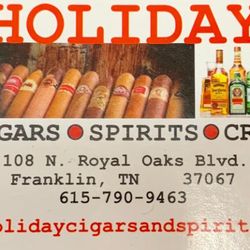 Holiday Cigars & Spirits