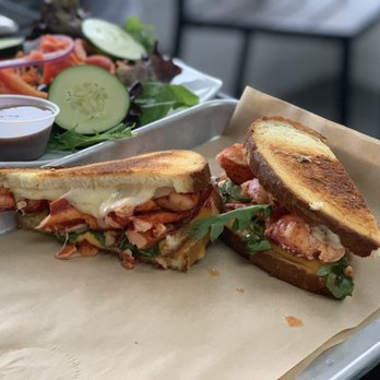 RipTide Restaurant & Bar - Lobster grilled cheese - Seafood Near Me - West Haven, Connecticut