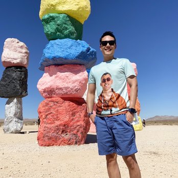 Seven Magic Mountains - Public Art Near Me - Las Vegas, Nevada Seven Magic Mountains - Public Art Near Me - Las Vegas, Nevada