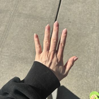 Welcome Nails - Length of nail, sheerness in the sun while still not being see-through - Nail Salons Near Me - Seattle, Washington