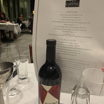 The Capital Grille - Double Diamond Cab Sauv. From the creators of Schrader Cellars. Mmmm. - Steakhouses Near Me - Mclean, Virginia