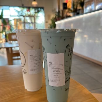 Tea Talk - Jasmine Butterfly Pea Milk Tea, Roasted Rice Milk Tea - Coffee & Tea Near Me - Portland, Oregon Tea Talk - Jasmine Butterfly Pea Milk Tea, Roasted Rice Milk Tea - Coffee & Tea Near Me - Portland, Oregon