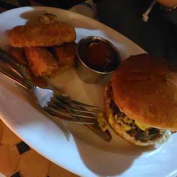 Fandi Mata - Lamb burger and cheese fries - Mediterranean Near Me - Brooklyn, New York Fandi Mata - Lamb burger and cheese fries - Mediterranean Near Me - Brooklyn, New York