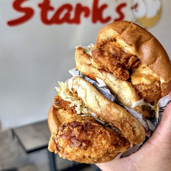 Stark's Hot Chicken - IG @FoodandPooch - Chicken Wings Near Me - Los Angeles, California Stark's Hot Chicken - IG @FoodandPooch - Chicken Wings Near Me - Los Angeles, California