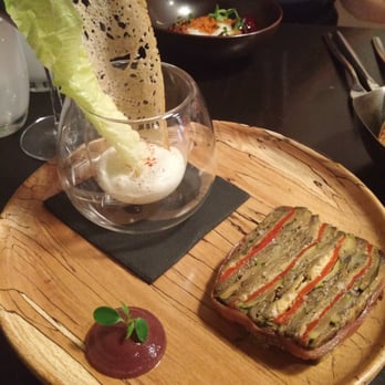 Pottoka - Vegetable terrine with goat cheese. Best. Food. Ever. - French Near Me - Paris, 75 Pottoka - Vegetable terrine with goat cheese. Best. Food. Ever. - French Near Me - Paris, 75