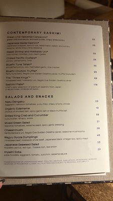 Menu photo 6 Mizumi Las Vegas, NV Menu photo 6 Mizumi Las Vegas, NV