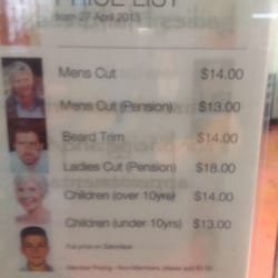 Si And Sylvia - Price list, very reasonable in Sydney!