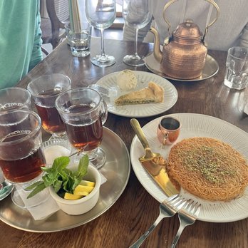 Ammatoli - Pistachio Baklawa Knafeh - Mediterranean Near Me - Long Beach, California
