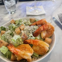 850 Degrees Wood Fired Pizza - Small Caesar with shrimp