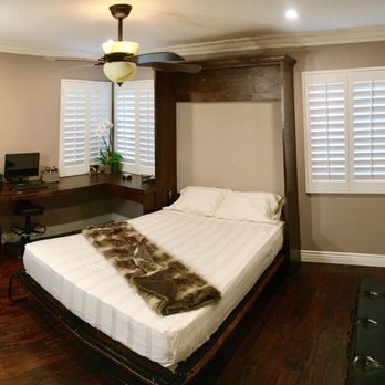 Classic Wood Craft - Home Office / Guest Room - custom made desk and wallbed by Classic Wood Craft - Cabinetry Near Me - Chatsworth, California Classic Wood Craft - Home Office / Guest Room - custom made desk and wallbed by Classic Wood Craft - Cabinetry Near Me - Chatsworth, California
