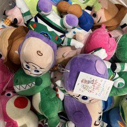These are plushies we got early so we can put custom tags on them (not included, we did this ourselves) These are plushies we got early so we can put custom tags on them (not included, we did this ourselves)