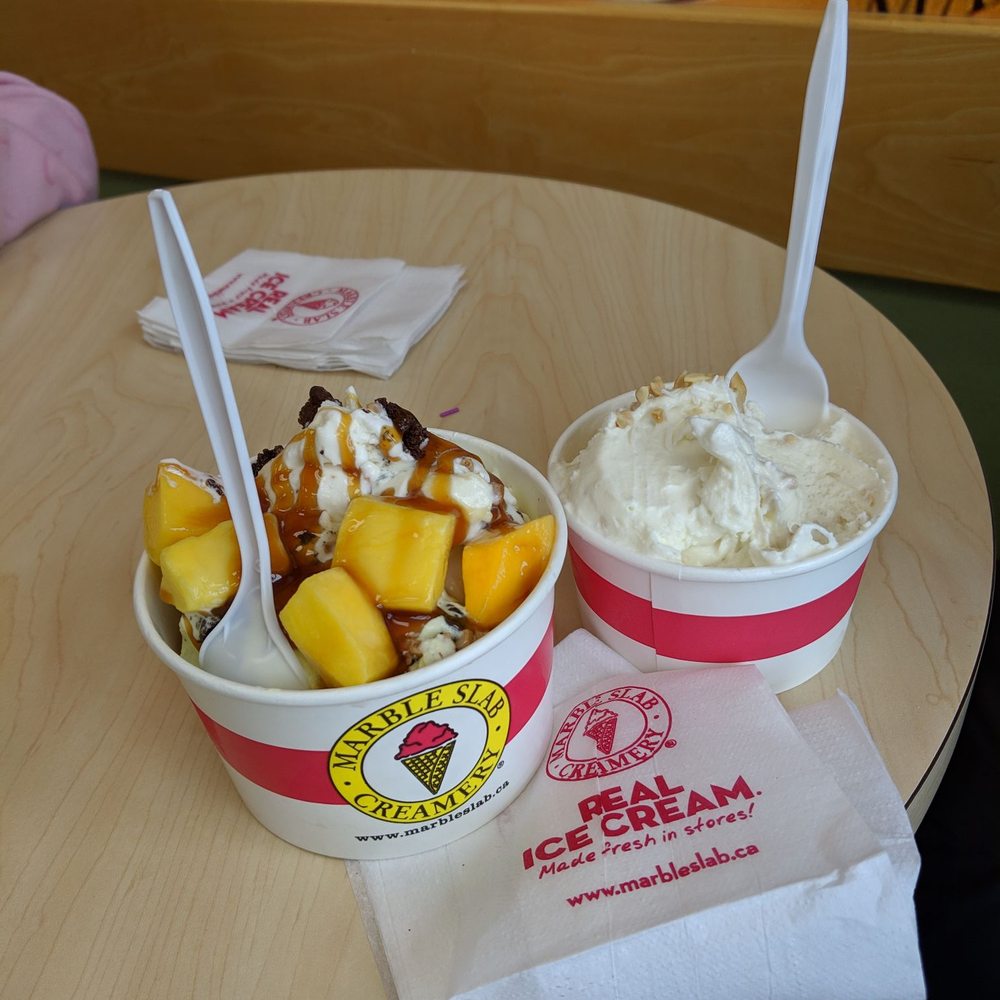 Marble Slab Creamery - Ice Cream & Frozen Yogurt Near Me - Ajax, Ontario Marble Slab Creamery - Ice Cream & Frozen Yogurt Near Me - Ajax, Ontario