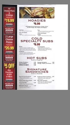 Menu photo 2 Amari's Pizzeria & Restaurant Hamilton, NJ