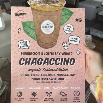 The Grounds Bean Bar - Chagaccino! - Coffee & Tea Near Me - San Diego, California The Grounds Bean Bar - Chagaccino! - Coffee & Tea Near Me - San Diego, California