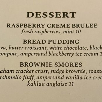 The Lime Lite - Desert menu looks bomb! Too bad I'm so full! - New American Near Me - Fresno, California
