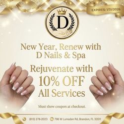 D Nails & Spa - enjoy exclusive offers from D nails and spa in lumsden