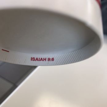 In-N-Out Burger - Bible verse inside the bottom lip of the cup. - Burgers Near Me - Irving, Texas