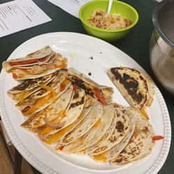 Truffles & Trifles - Chicken fajita tacos