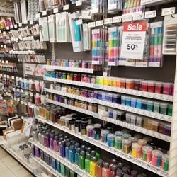Michaels - Colorful, neat displays