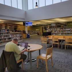 Montgomery County Public Libraries - Gaithersburg Branch - Mystery section of the library