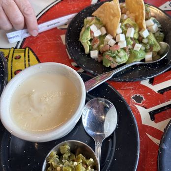 Antiguo Lobo - Cheese dip and guacamole - Mexican Near Me - Chamblee, Georgia