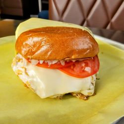 Eat Crispy Burger Convoy - Bacon & Eggs Breakfast Sandwich