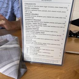 This is the brunch menu!