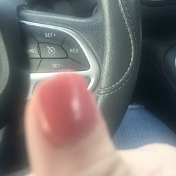 Red dot on left edge of nail Red dot on left edge of nail