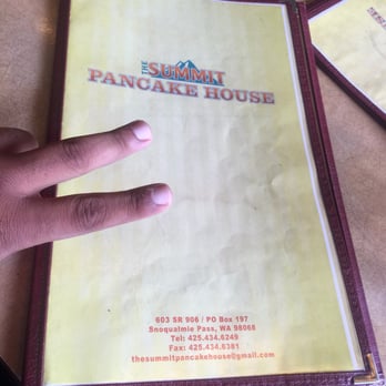 Summit Pancake House - Trying this joint for the first time.... I've heard only great things.... - Breakfast & Brunch Near Me - Snoqualmie Pass, Washington Summit Pancake House - Trying this joint for the first time.... I've heard only great things.... - Breakfast & Brunch Near Me - Snoqualmie Pass, Washington