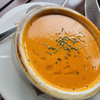 River Roast - Soup of the day: tomato basil bisque - American Near Me - Chicago, Illinois