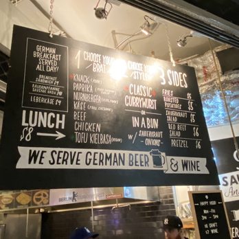 Berlin Currywurst - Menu - German Near Me - New York, New York Berlin Currywurst - Menu - German Near Me - New York, New York