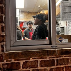 Cook Out - The girl in the window is the problem not the guy!