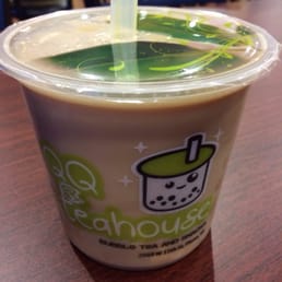 Classic milk tea with pudding. So good!!! Classic milk tea with pudding. So good!!!