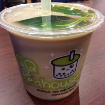 QQ Teahouse - Classic milk tea with pudding. So good!!! - Taiwanese Near Me - Plano, Texas QQ Teahouse - Classic milk tea with pudding. So good!!! - Taiwanese Near Me - Plano, Texas