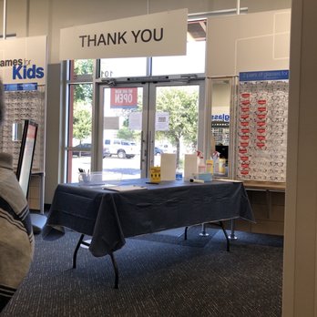 Eyeglass World - Entry way where you get your temperature taken and they supply you with hand sanitizer. Customers must wear a mask! - Optometrists Near Me - Gilbert, Arizona