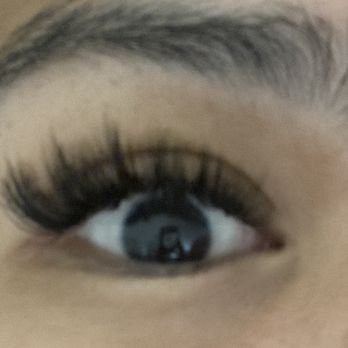 Lisa's Lash - Up close of Joyce's hybrid whispy. She was fast and no sting at all. Not even a little redness after this session. - Hair Salons Near Me - San Francisco, California